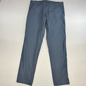 Lululemon Pants Mens 36x32 Commission Classic Fit Blue Warpstreme Stretch Golf